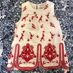 NWT Joy Joy embroidered top